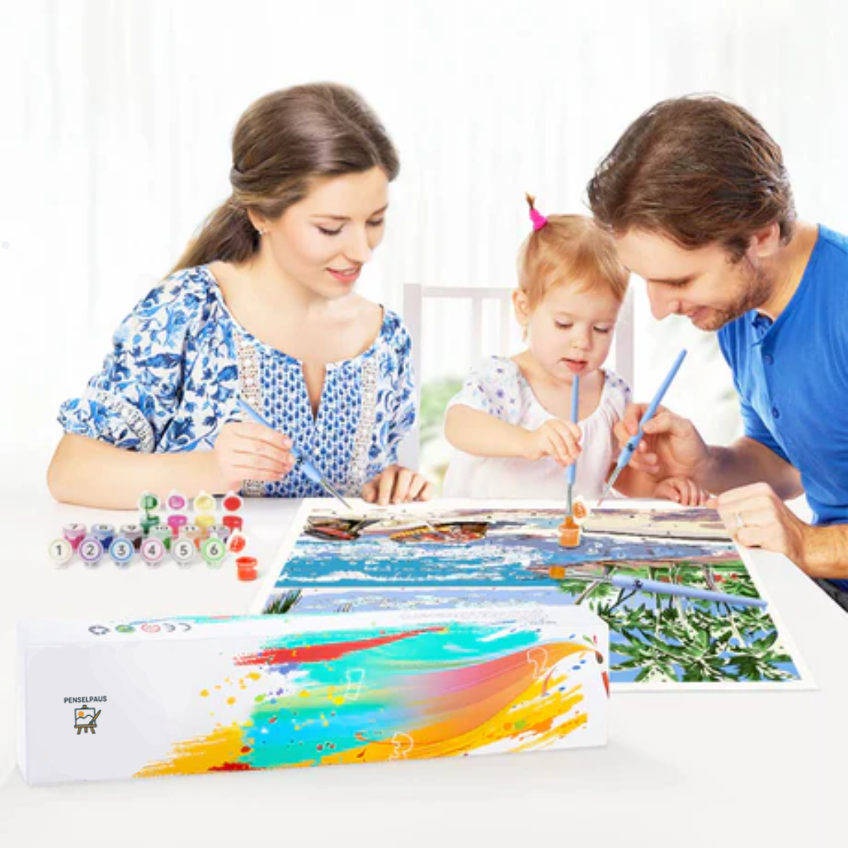 Julfrid – Måla Din Egen Vinterro